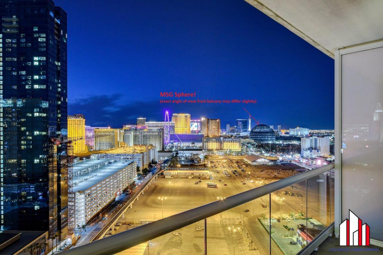 Mgm Signature-27-805 F1 Track & Strip View Balcony Las Vegas Exterior photo